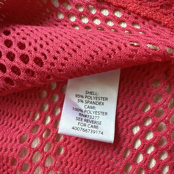 Dana Buchman Pink 3/4 Sleeve Blouse - Size Large - Picture 6 of 9